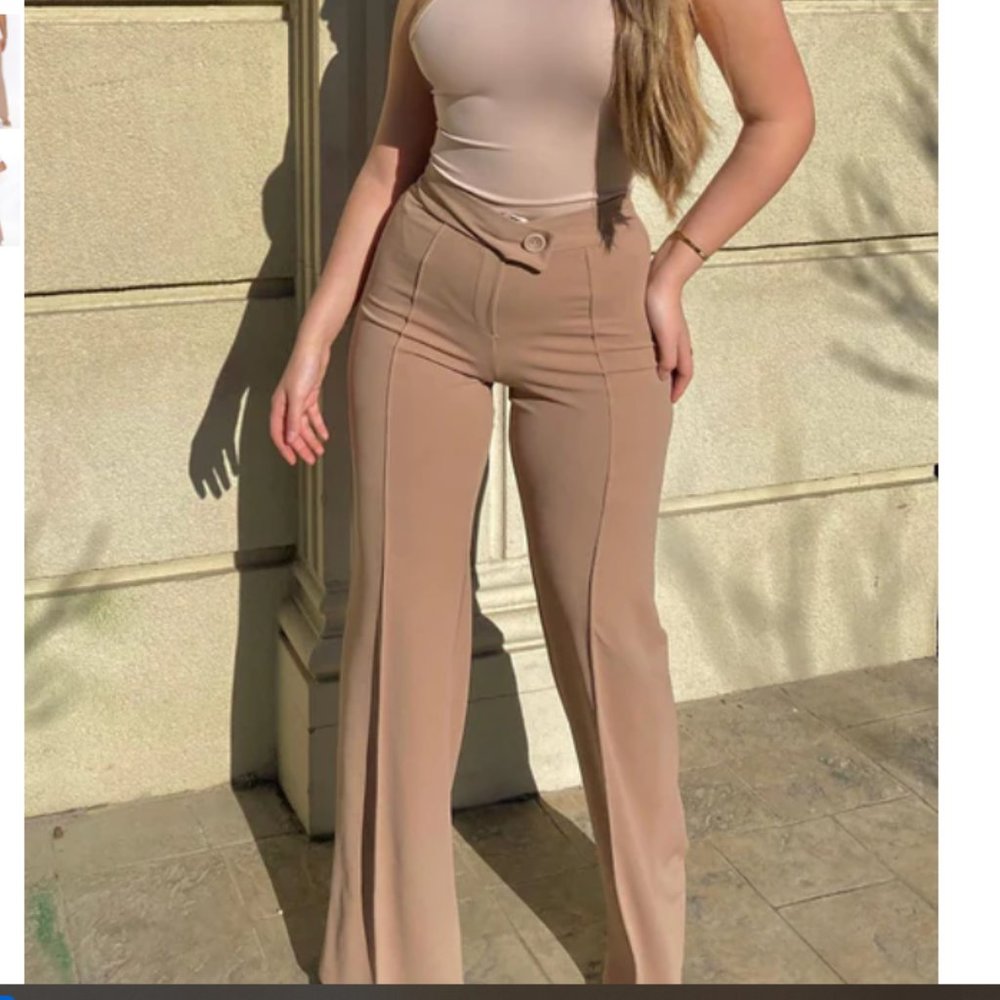 Fashion Nova - call it even wde leg dress pants * never worn*
